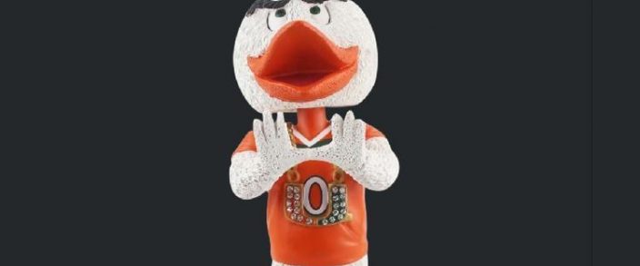 Miami Hurricanes’ Turnover Chain now has its own bobblehead