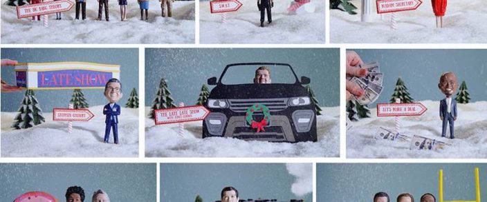 CBS Shakes Up Holiday Promos With Bobblehead Nod