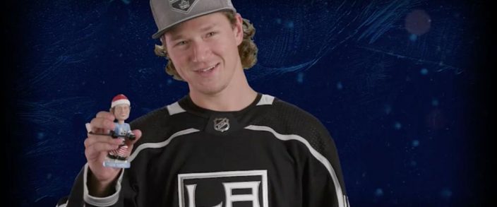 Doughty, Clifford and Lewis React to Toffoli Holiday Bobblehead