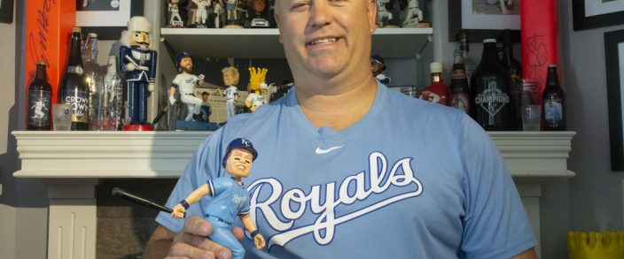 Bobblehead power: Royals fan turned hobby into fundraiser for fellow fan with cancer