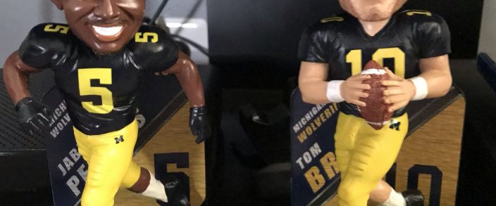 Tom Brady’s Michigan Bobblehead Could Actually Pass as His Twin