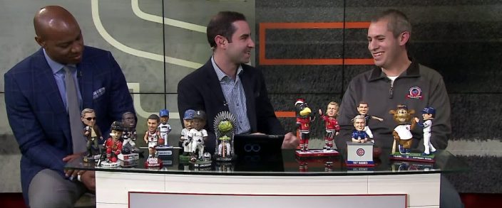 Phil Sklar discusses the new Pat Hughes bobblehead on Sports Feed