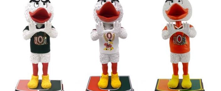 Want a Miami Hurricanes turnover chain bobblehead? You have options now