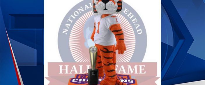 Limited edition bobblehead celebrating Clemson’s 2018 National Championship win available for pre-order
