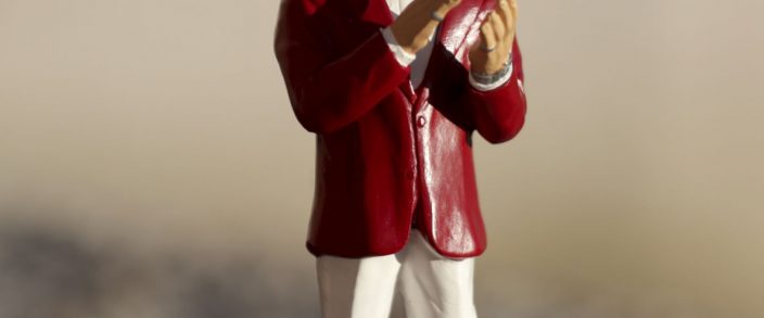 UW-Madison Marching Band director Mike Leckrone has a new bobblehead and it plays music