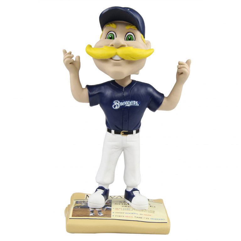Bernie Brewer “Show Us Some Love” Bobblehead Unveiled