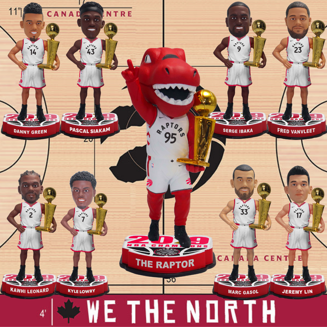 toronto raptors mascot doll