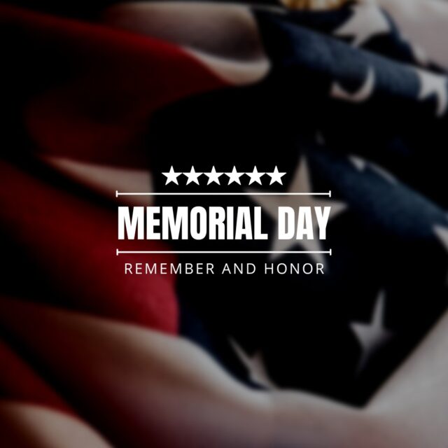 We’re open today until 3pm, so swing by while you can! Wishing everyone a meaningful Memorial Day. 🇺🇸
